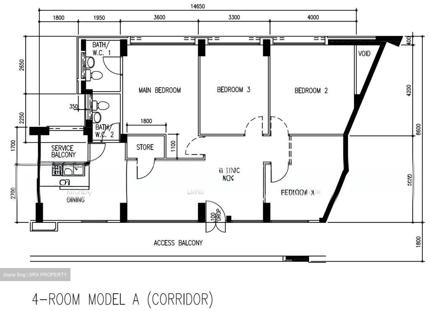 Blk 706 Jurong West Street 71 (Jurong West), HDB 4 Rooms #606882231